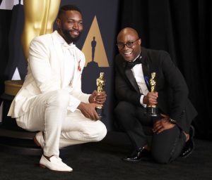 Barry-Jenkins-R-and-Tarell-Alvin-McCraney--300x256 Press Room - 89th Academy Awards