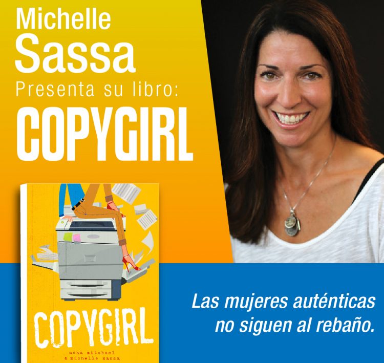 Michelle Sassa, autora del libro best seller del verano, CopyGirl.