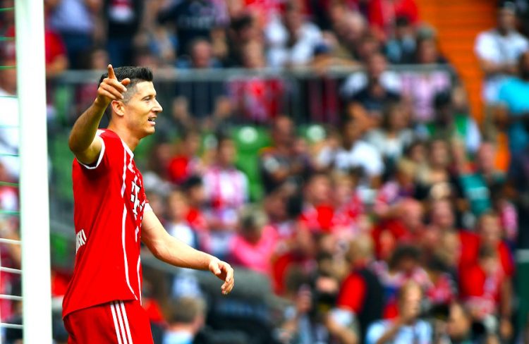 Bayern Munich's Robert Lewandowski  EFE/EPA/DAVID HECKER