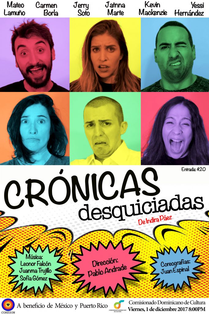 Crónicas-Desquiciadas-1-1024x684 Crónicas Desquiciadas estrena a beneficio de México y Puerto Rico