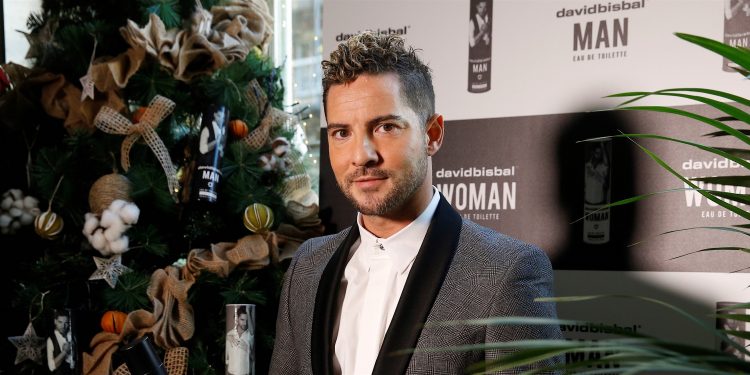 El cantante almeriense David Bisbal presentó su perfume en Madrid. (Cortesía EFE)