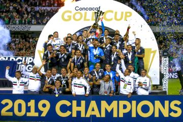 México se corono Campeón de Concacaf frente a su similar USA. EFE/EPA/TANNEN MAURY