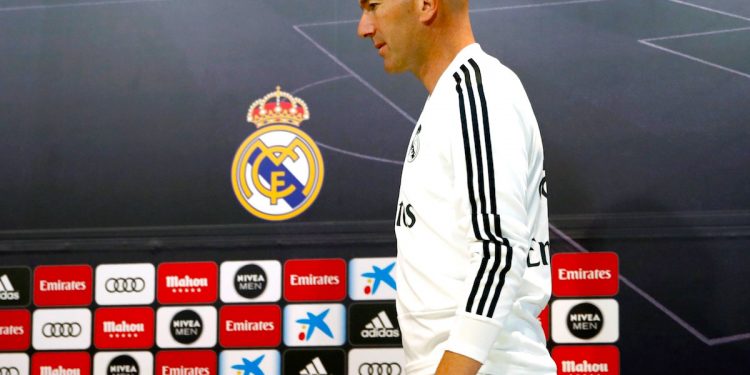 Fotografía de archivo tomada el 11/05/2019 de Zinedine Zidane, entrenador del Real Madrid. EFE/ARCHIVO/Javier López