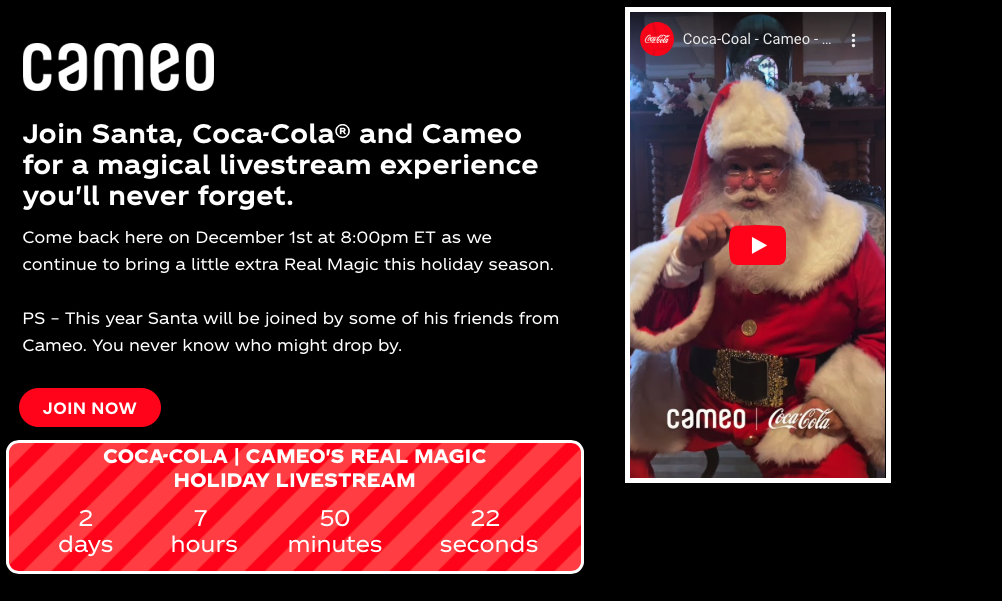 image001 Cameo y Coca-Cola reúnen a famosos este miércoles 12/01