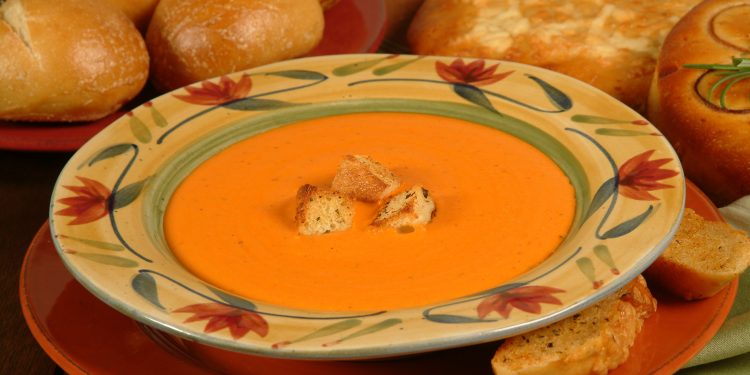 Creamy Roasted Red Pepper Soup