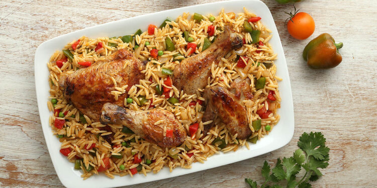 Orzo con Pollo