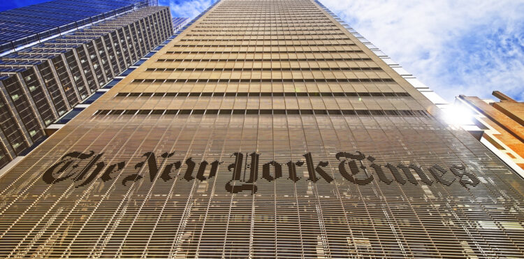 En el último trimestre del año The New York Times ganó 70,7 millones de dólares, un 1,3 % más que en el mismo periodo del año anterior, y su facturación se situó en 667,5 millones, un 12,3 % más.
 (Dreamstime)