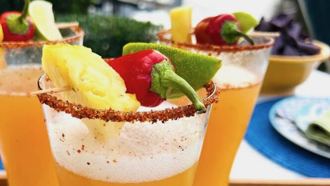 Tajín Spicy Piña Chelada