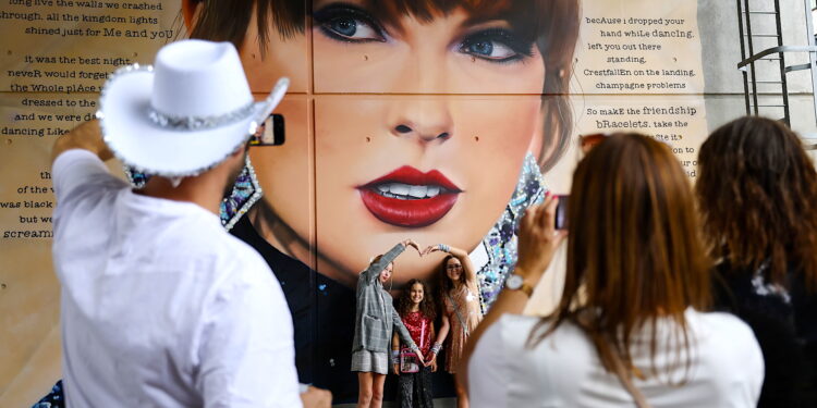 Taylor Swift (Reino Unido, Londres, Viena) EFE/EPA/ANDY RAIN