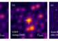 Investigadores de varios países han descubierto un planeta rocoso alrededor de una estrella ya muerta que da pistas sobre cómo podría ser la Tierra dentro de unos 8.000 millones de años, cuando se haya "apagado" el Sol. Imagen de la zona donde ocurrió ese "evento". EFE/OGLE, CFHT, Observatorio Keck