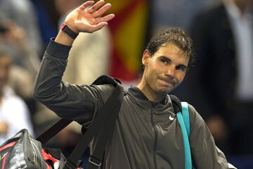 El anuncio de la retirada del tenista Rafael Nadal, que este jueves desveló que pondrá fin a su carrera tras la disputa de la fase final de la Copa Davis que se disputará del 19 al 24 de noviembre en Málaga. (Tenis, Abierto, Italia, España, Suiza, Basilea) EFE/EPA/GEORGIOS KEFALAS