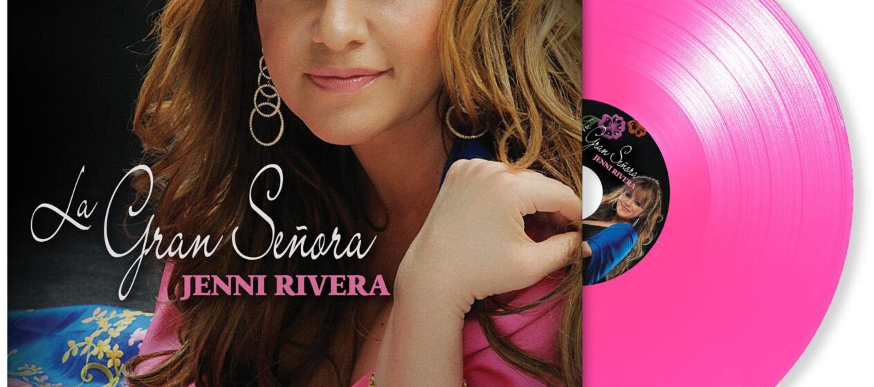 Fotografía cedida por Nevarez Communications del disco 'La Gran Señora' de Jenni Rivera en una edición especial en vinilo. EFE/Nevarez Communications