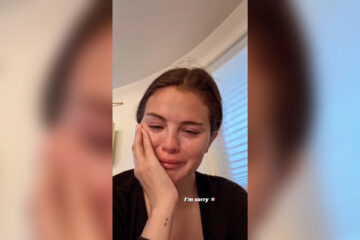 AME4461. BOGOTÁ (COLOMBIA), 27/01/2025.- Captura de video de la cuenta oficial de Instagram de la actriz estadounidense Selena Gomez llorando tras las órdenes de deportación masivas de inmigrantes indocumentados a la vecina México por parte del Gobierno de Donald Trump. EFE/ Instagram Selena Gomez /