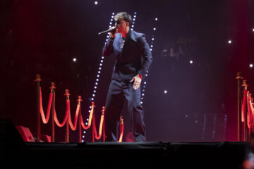 Imagen de archivo del cantante Quevedo, en un concierto.
 EFE/Quique Curbelo