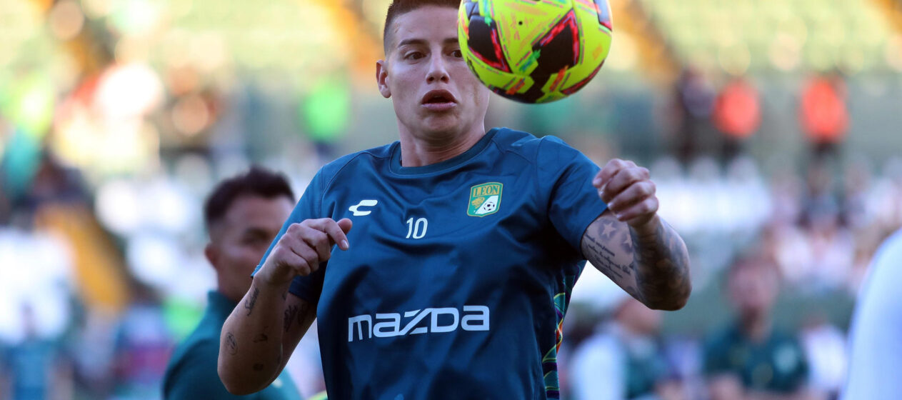 Fotografía de archivo donde aparece el jugador James Rodríguez de León. EFE/ Luis Ramírez