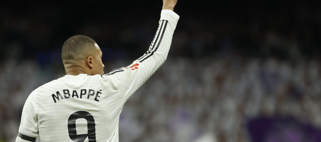 El delantero del Real Madrid Kylian Mbappé. EFE/Mariscal