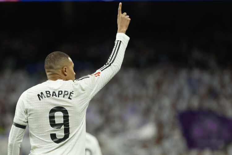 El delantero del Real Madrid Kylian Mbappé. EFE/Mariscal