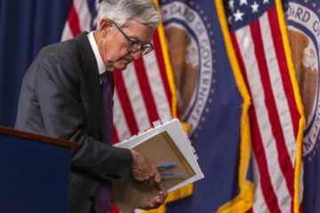 El presidente de la Reserva Federal (Fed), Jerome Powell, en una imagen de archivo. EFE/SHAWN THEW