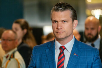 Foto de archivo del secretario de Defensa de Estados Unidos, Pete Hegseth. EFE/ Walter Hurtado