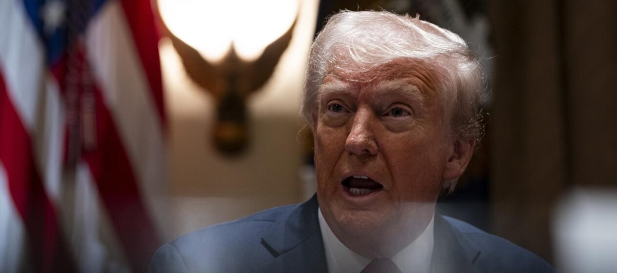 El presidente de EE.UU., Donald Trump, en una fotografía de archivo en la Casa Blanca. EFE/AL DRAGO