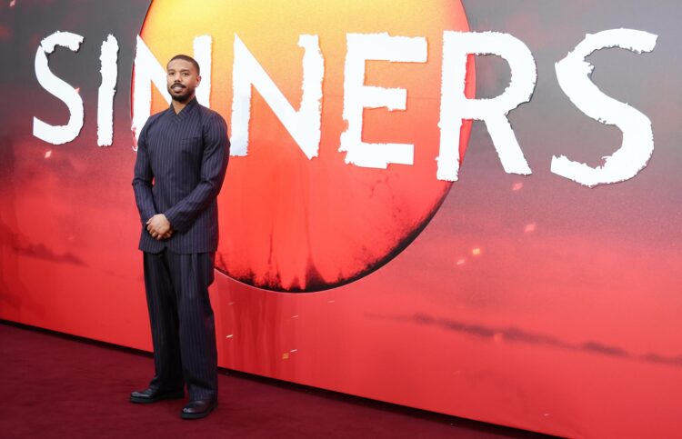 El actor estadounidense Michael B. Jordan en la premiere europea de la película 'Sinners' en Leicester Square en Londres, el 14 de abril de 2025. EFE/EPA/ANDY RAIN