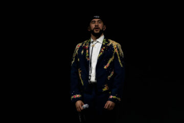 Fotografía de archivo de Bad Bunny en concierto. EFE/Enid M. Salgado Mercado