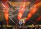 La cantate Melody durante su actuación en la final del Festival de Eurovisión en Basilea. EFE/EPA/GEORGIOS KEFALAS
