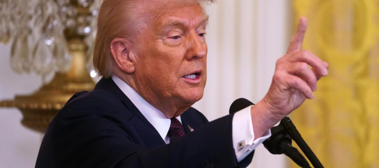 El presidente de Estados Unidos, Donald Trump. EFE/EPA/WILL OLIVER