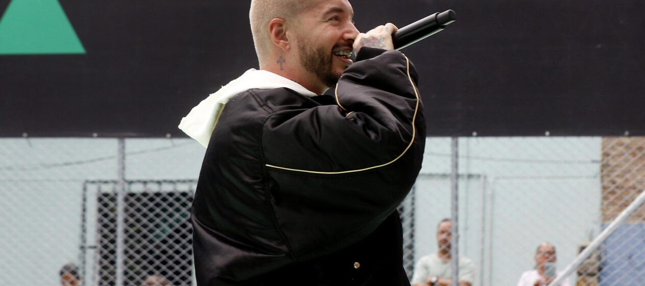 Foto de archivo del cantante colombiano J Balvin. EFE/STR