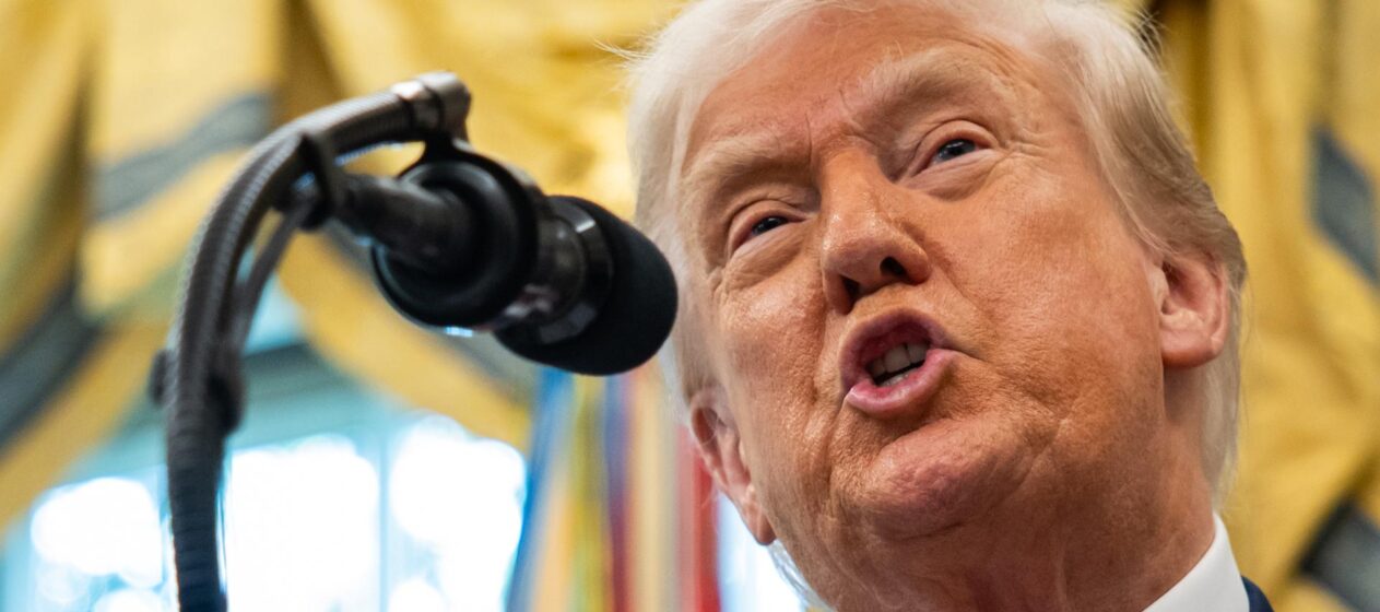 El presidente estadounidense, Donald Trump. EFE/SAMUEL CORUM