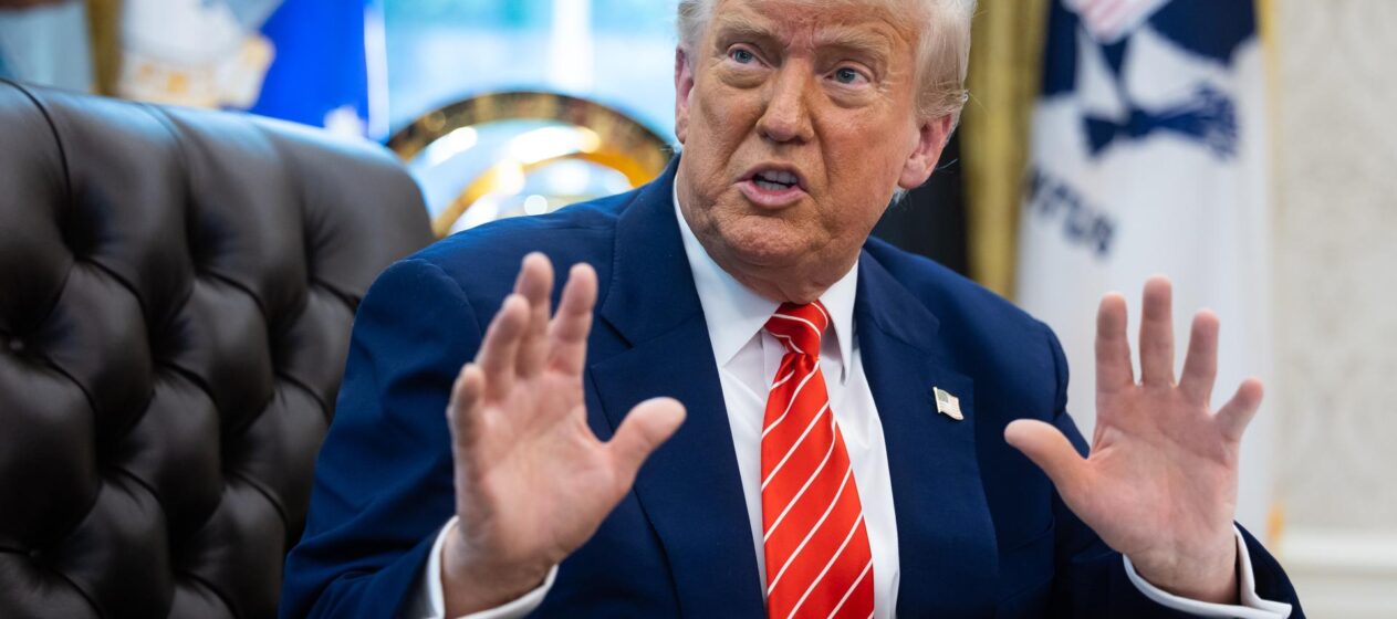Foto de archivo del presidente de EE.UU., Donald Trump. EFE/FRANCIS CHUNG / POOL