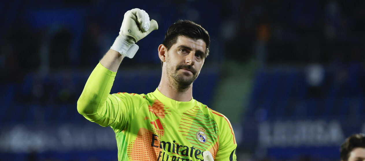 El guardameta del Real Madrid Thibaut Courtois en foto de archivo de Juanjo Martín. EFE